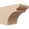 Ekena Millwork 6in. W x 8in. H x 12in. L Yorktown Woodgrain TimberThane Rafter Tail, Primed Tan RFTUR06X08X12YORRCPR - alternate 1